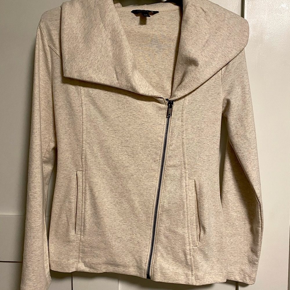 Banana Republic Asymmetrical zip sweater